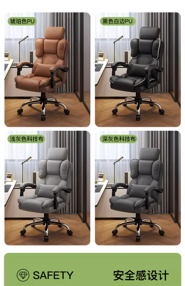 Comfy Chair Makeup Youth Desk Gaming Office Leg Rest Comfortable Game Executive Computer Footrest Chairs Player Living Room Pink - SellerPool