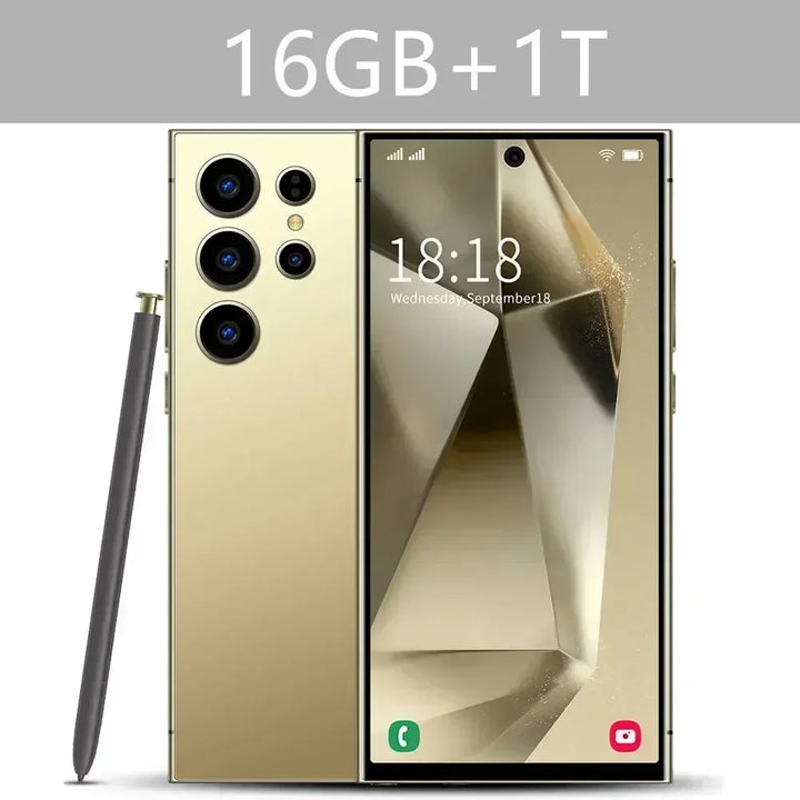 S24 Ultra Smart Mobile Phones Smartphone Cell Phone 22TB+2TB Android 14 5G Dual SIM Snapdragon 8 gen 3 Global Version Cellphones - SellerPool