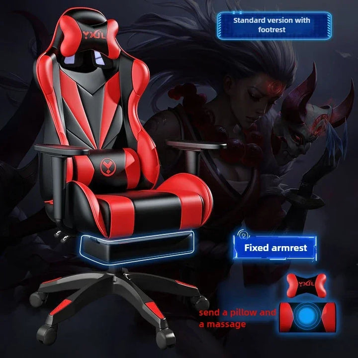 Gaming Backrest Internet Cafe Competitive Computer Home Office Chair Lifting Game Internet Seat Swivel Chair Office Furniture - SellerPool