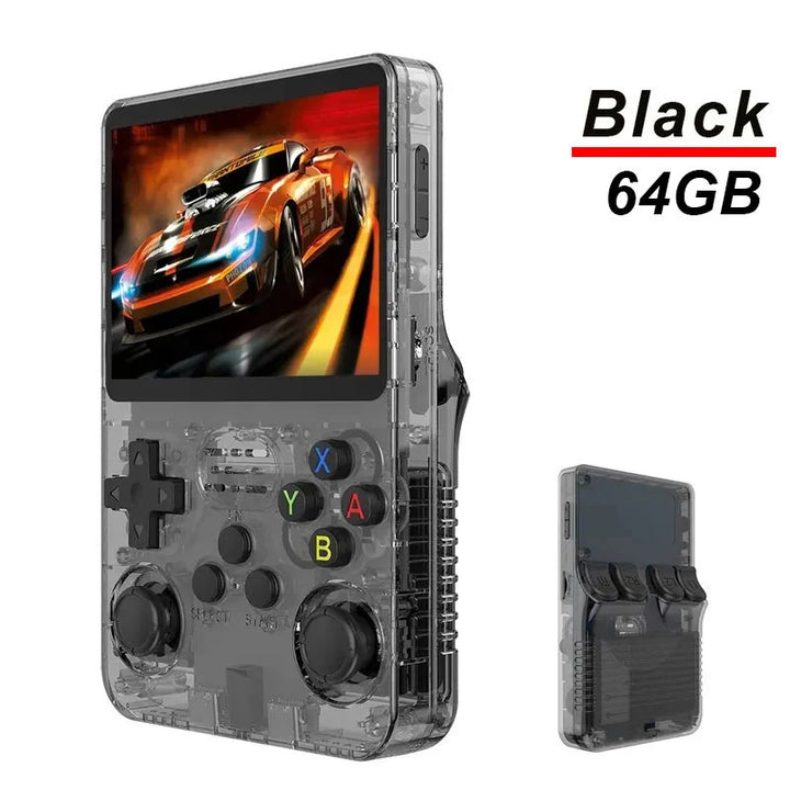 Handheld Game Player R36S Video Game Console 128G Classic Games for Kids Open Source Portable Game Machine Pocket Video Player - SellerPool