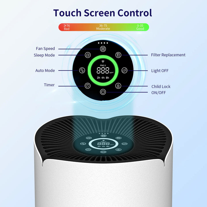 Wifi Smart Home Home Electric Air Purifier - SellerPool