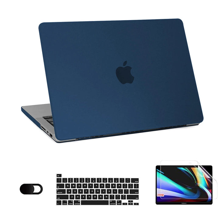 2024 New Ultra Thin Hard Shell Laptop Case For Macbook Air 13 Case For Macbook Pro 14 M3 M2 M1 Chip Air 13 13.6 15 A2941 Cover - SellerPool