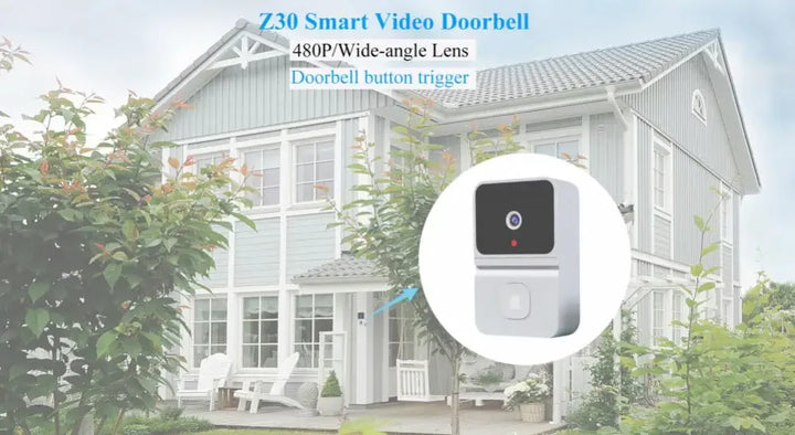 Wireless Doorbell WiFi Outdoor HD Camera Security Door Bell Night Vision Video Intercom Voice Change For Home Monitor Door Phone - SellerPool