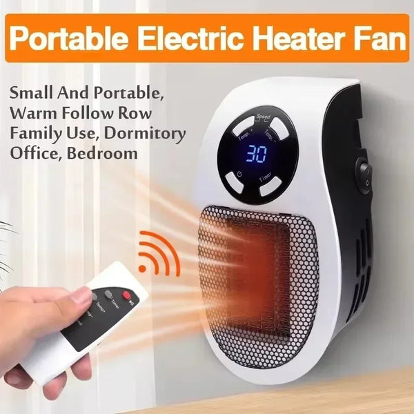 350W Electric Heater Portable Desktop Fan Rapid Heating Warm Air Home Appliance Heating Stove Home Office Warmer Machine Winter