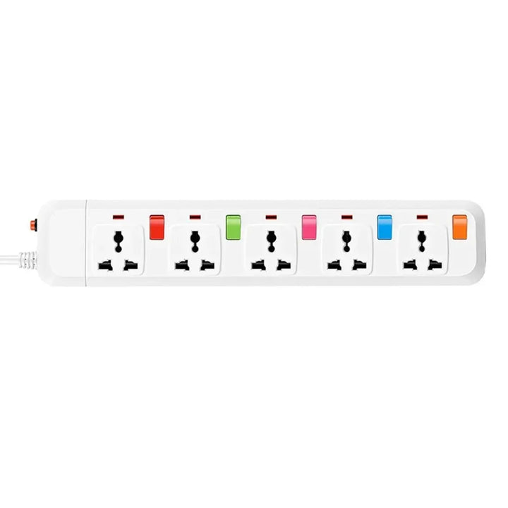 Melery Electrical Power Strip: 3/4/5 Ac Universal Outlets, Usb Ports, Individual Switch Control - SellerPool