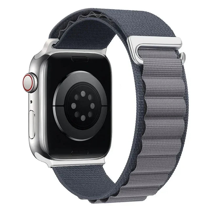 Alpine Loop Strap for Apple Watch Ultra Band 49mm 45mm 44mm 42mm 41mm 40mm Metal C-Hook Bracelets iwatch SE serie 9 8 7 6 5 4 10 - SellerPool