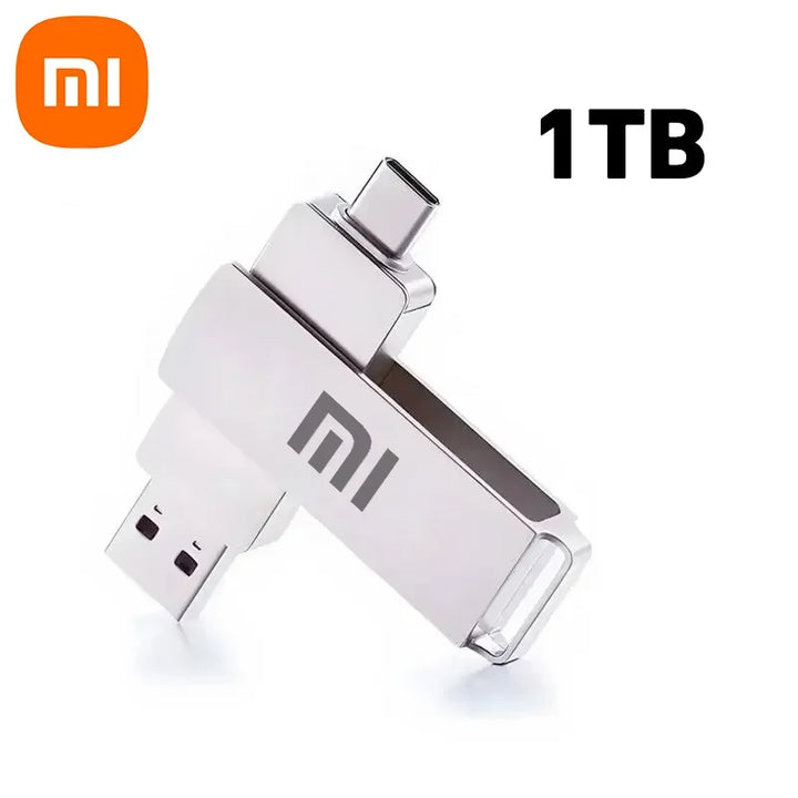 Xiaomi 16TB 3.0 USB Flash Drive Metal High-Speed Pen Drive 2TB 512GB Waterproof Type-C Usb PenDrive For Computer Storage Devices - SellerPool