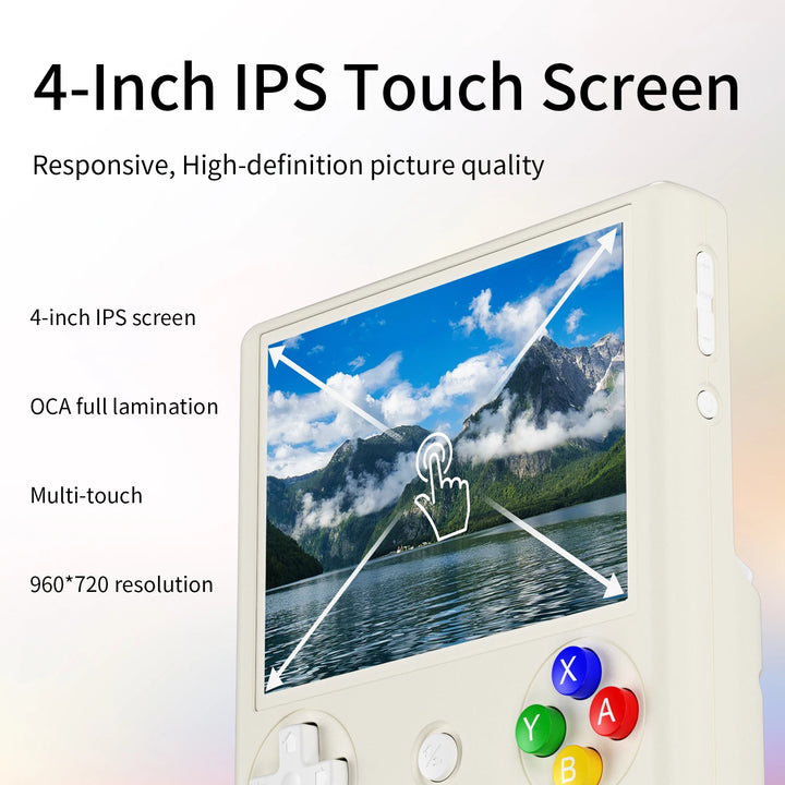 ANBERNIC RG 406V Video Handheld Game Console 4" IPS HD Touch Screen Android 13 Wifi Retro Games Player Supports 1080p DP RG406V - SellerPool