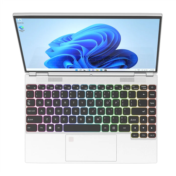 360° Rotating 14.0'' IPS Touch Screen 32G 128G-1T Laptop N95 Windows 11 Notebook 4 In 1 Tablet Business Office Slim Touch ID RGB - SellerPool