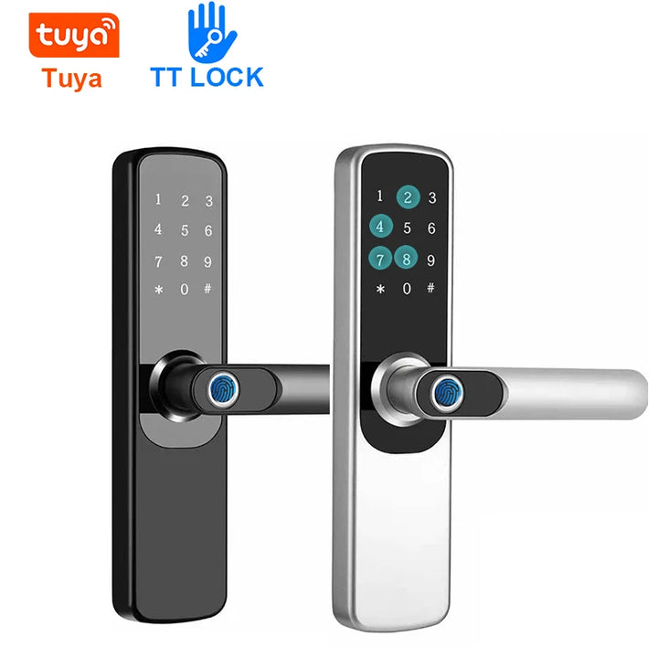 New Tuya Wifi Smart Lock: Fingerprint, Password, and Remote Access - SellerPool