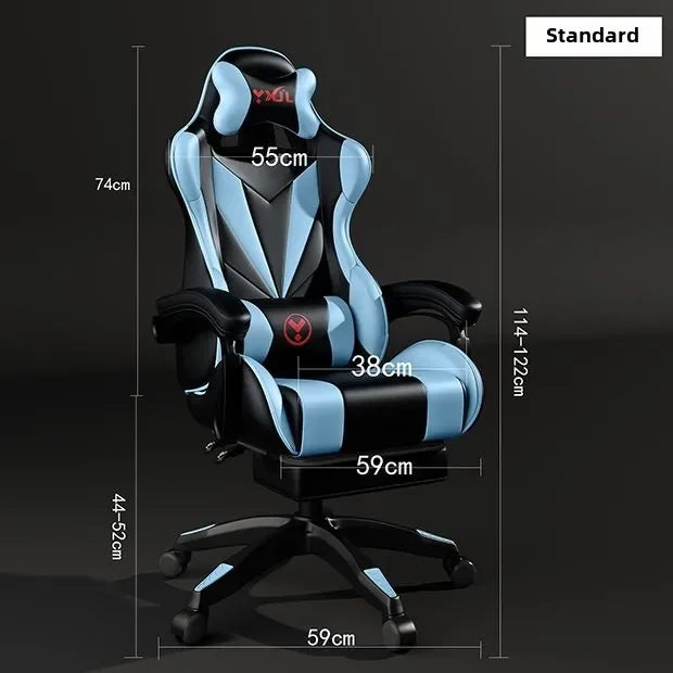 Gaming Backrest Internet Cafe Competitive Computer Home Office Chair Lifting Game Internet Seat Swivel Chair Office Furniture - SellerPool