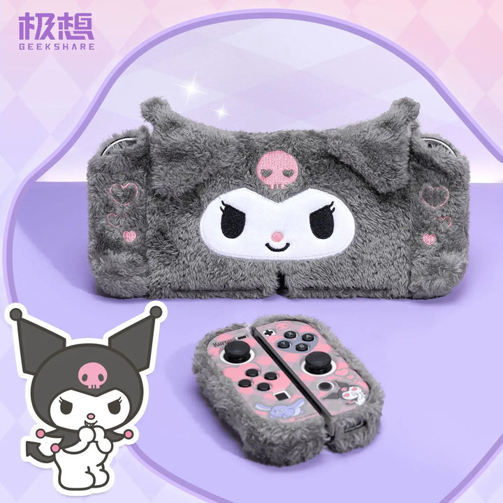 Case For Nintendo Switch OLED Accessories Plush Kawaii Protect Case Covers Rocker Caps For Switch OLED Accessories Console Games - SellerPool