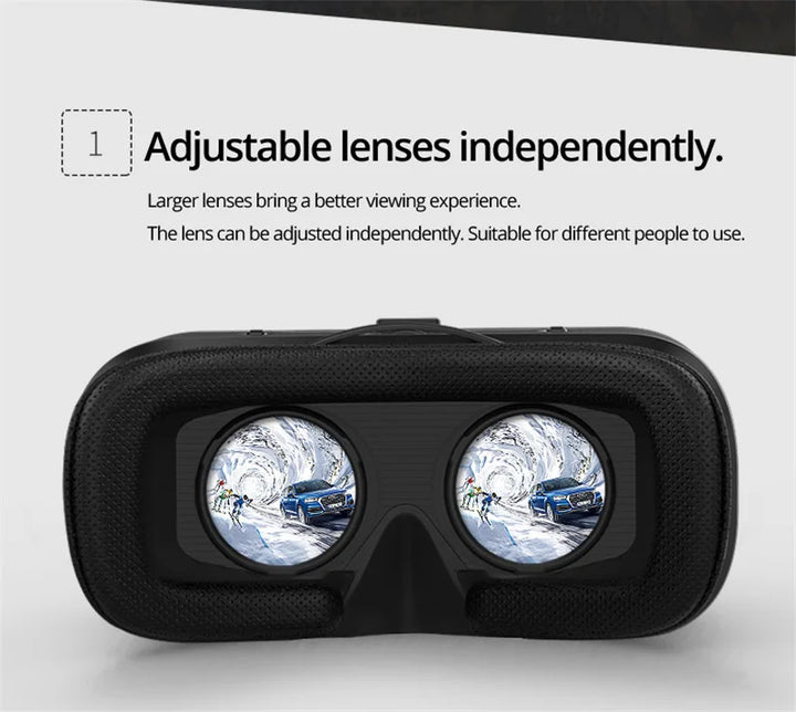 VR Shinecon 10.0 Helmet 3D Glasses Virtual Reality Casque For Smartphone Smart Phone Goggles Headset Viar Video Game Binoculars - SellerPool