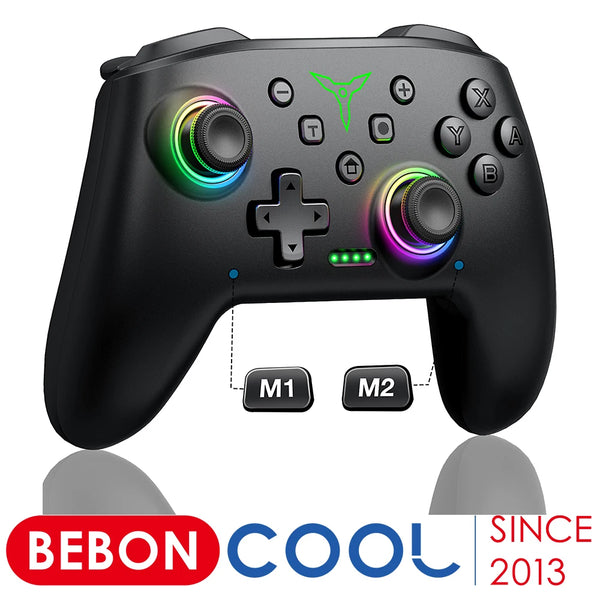 BEBONCOOL Wireless Bluetooth Controller For Nintendo Switch OLED/Lite/Android/ios Wired/Wireless Connection Pro Gamepad For PC - SellerPool