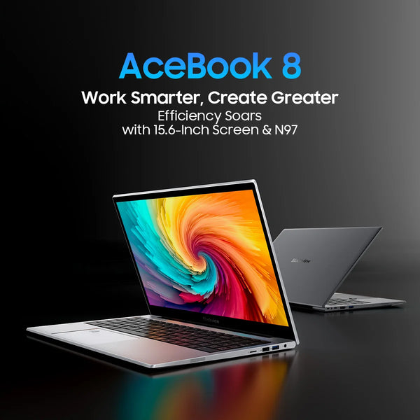 Blackview Acebook 8 Laptop 15.6'' Win 11 12th Gen Intel Core N97 processor 16GB DDR4 512GB SSD 5000mAh Battery with 36W Charge - SellerPool