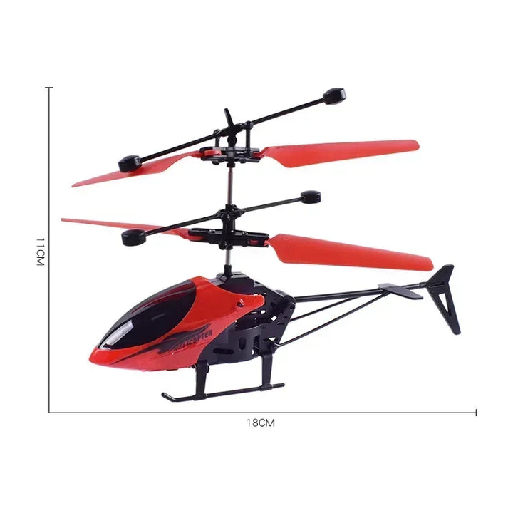 Rechargeable Mini RC Drone with Remote Control Safe Fall-resistant RC Helicopters Drone Children Toys - SellerPool