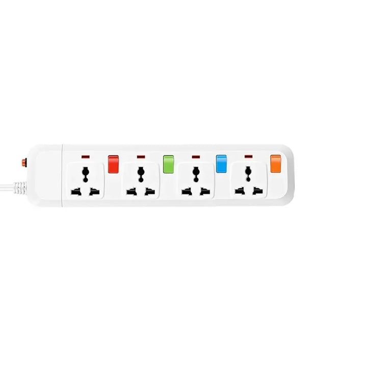 Melery Electrical Power Strip: 3/4/5 Ac Universal Outlets, Usb Ports, Individual Switch Control - SellerPool