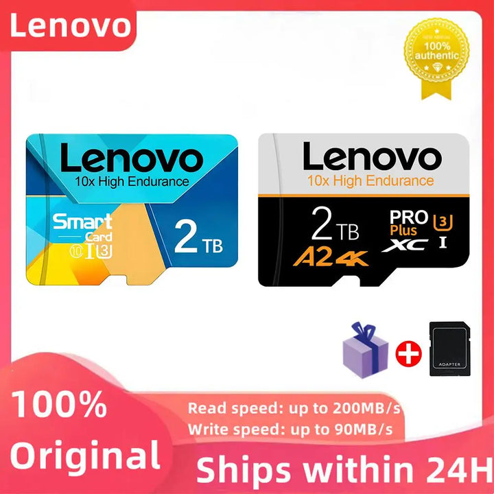 Lenovo 2TB SD Memory Card 1TB 512GB 256GB A2 U3 Micro TF SD Card 128GB 64GB High Speed MLC TF Card For Nintendo Switch Games - SellerPool