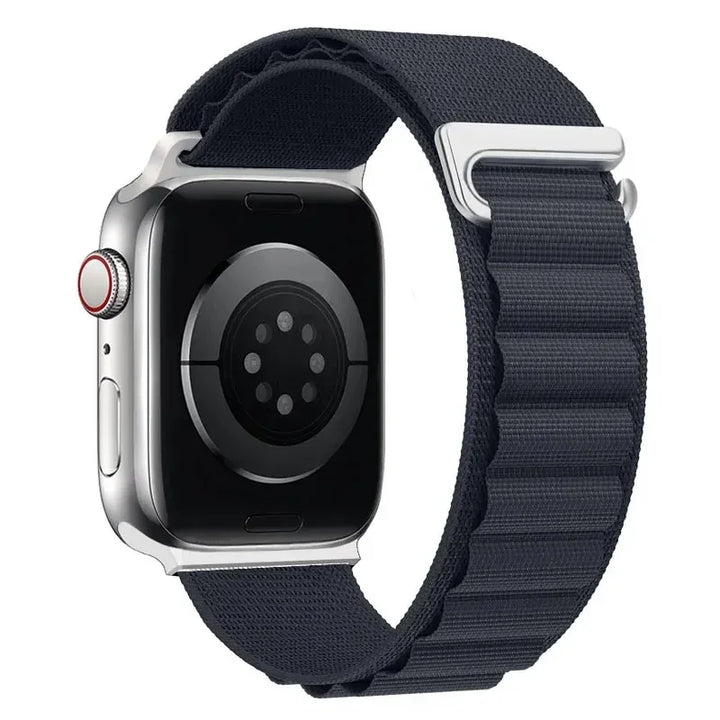 Alpine Loop Strap for Apple Watch Ultra Band 49mm 45mm 44mm 42mm 41mm 40mm Metal C-Hook Bracelets iwatch SE serie 9 8 7 6 5 4 10 - SellerPool