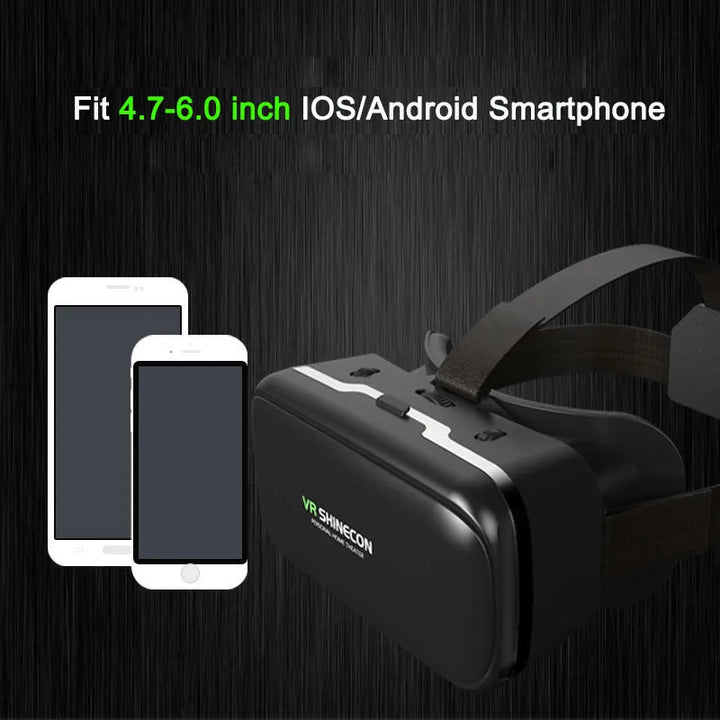 VR Shinecon 10.0 Helmet 3D Glasses Virtual Reality Casque For Smartphone Smart Phone Goggles Headset Viar Video Game Binoculars - SellerPool